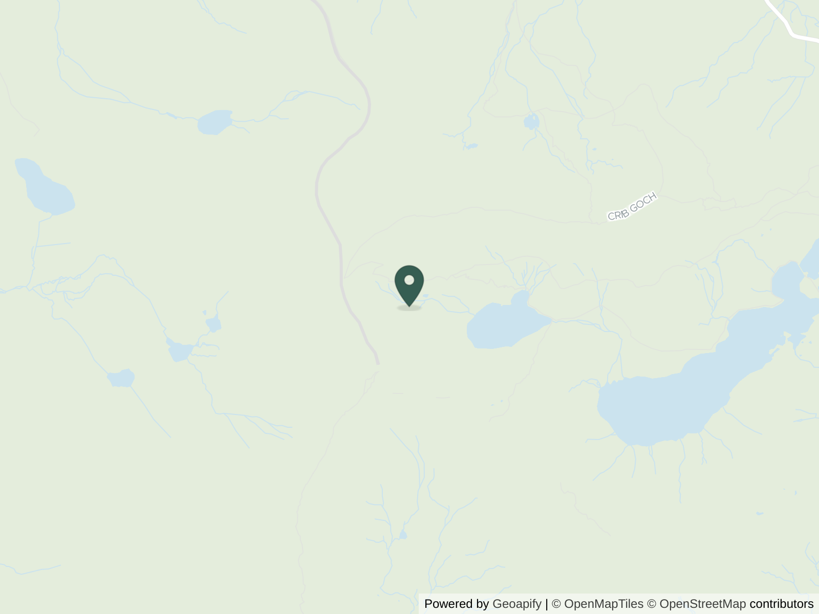 Map of A farm cottage in Snowdonia