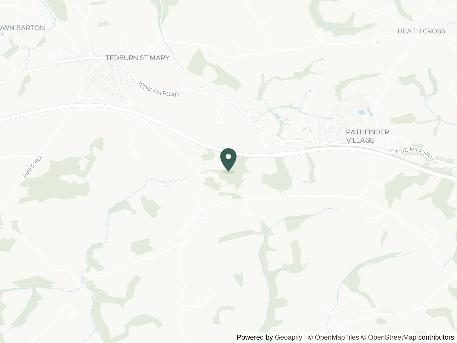 Map of A working farm stay