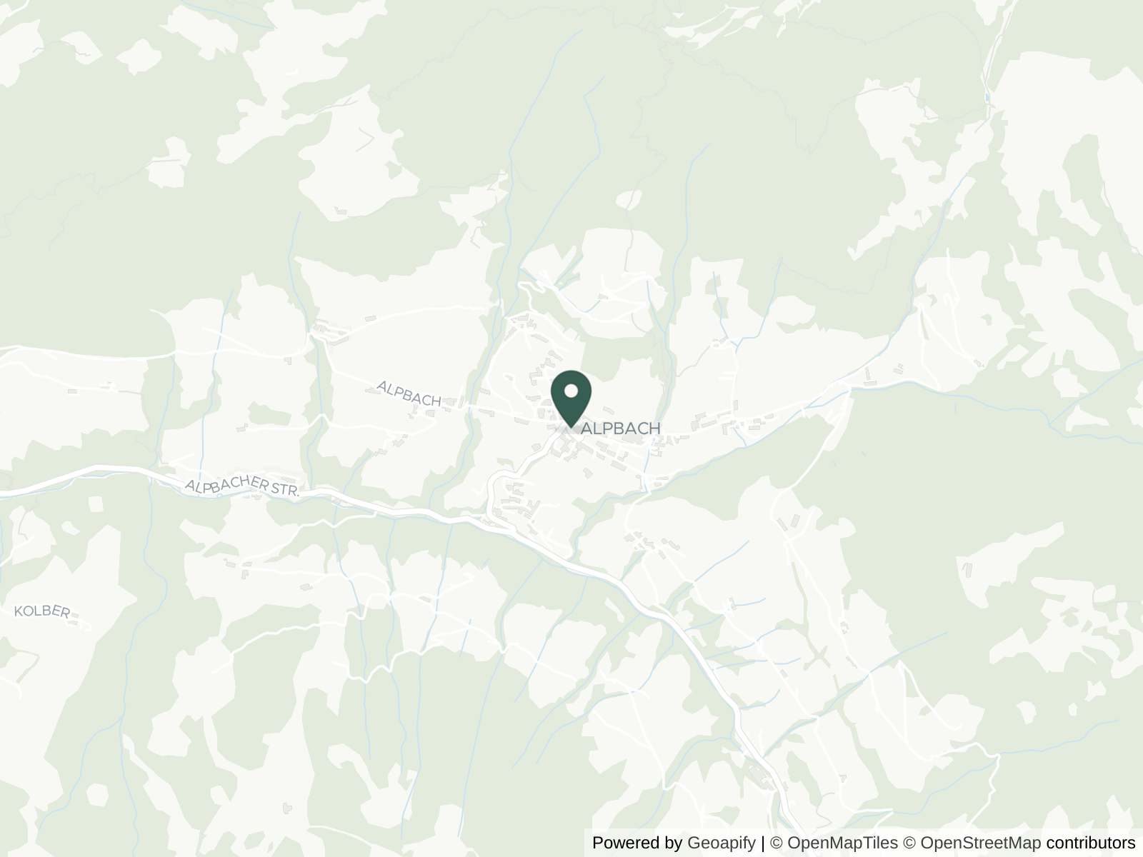 Map of Alpbach
