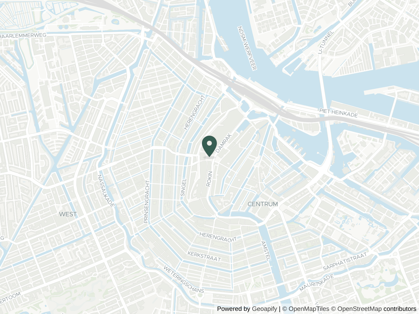 Map of Amsterdam