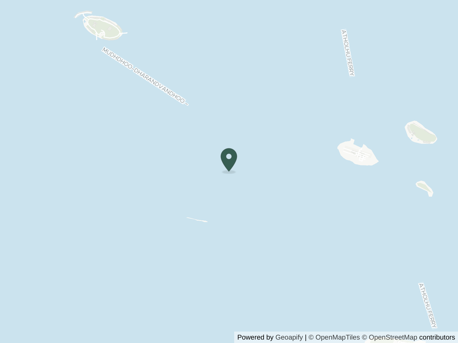Map of Baa Atoll