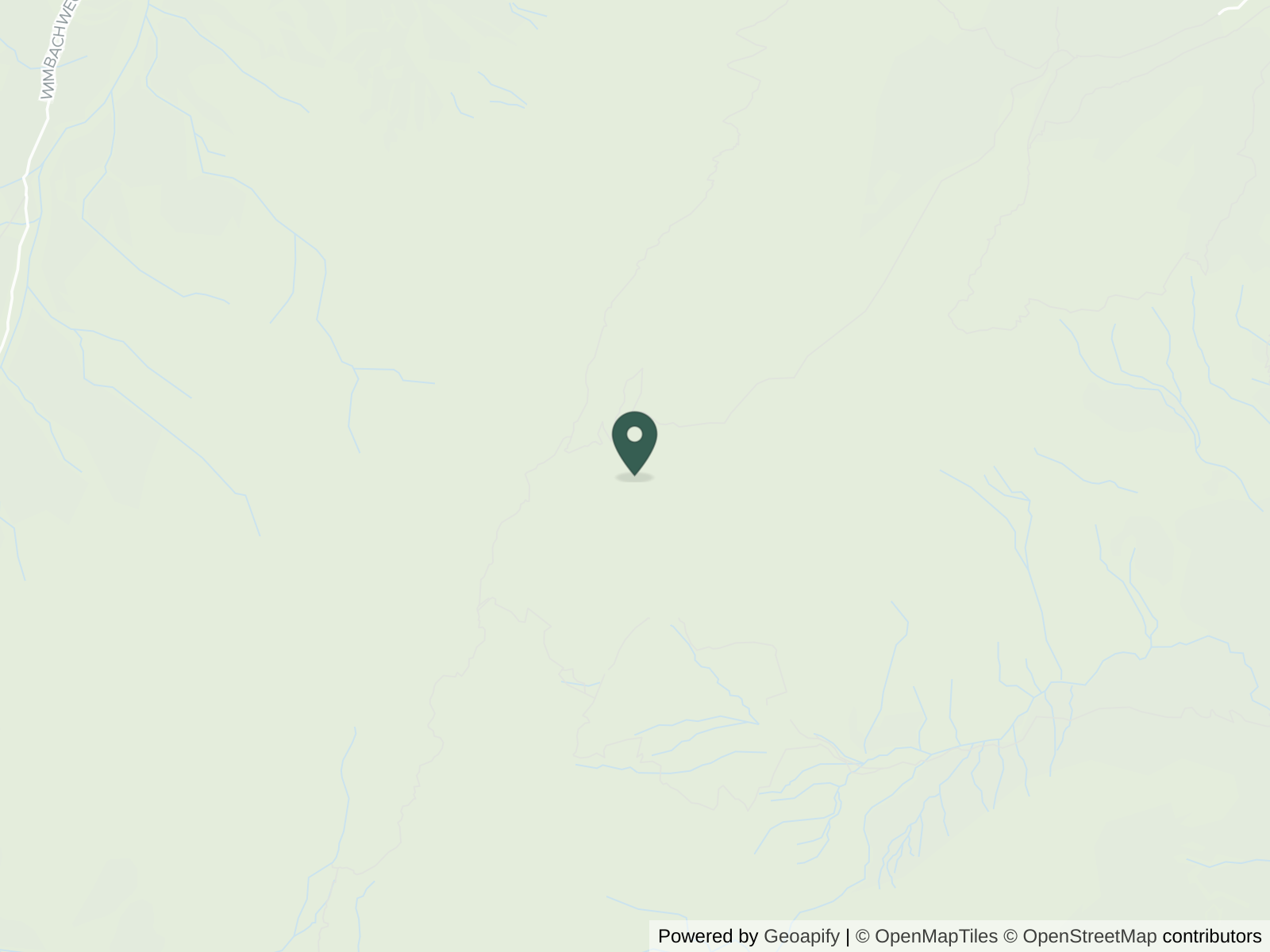 Map of Berchtesgaden National Park