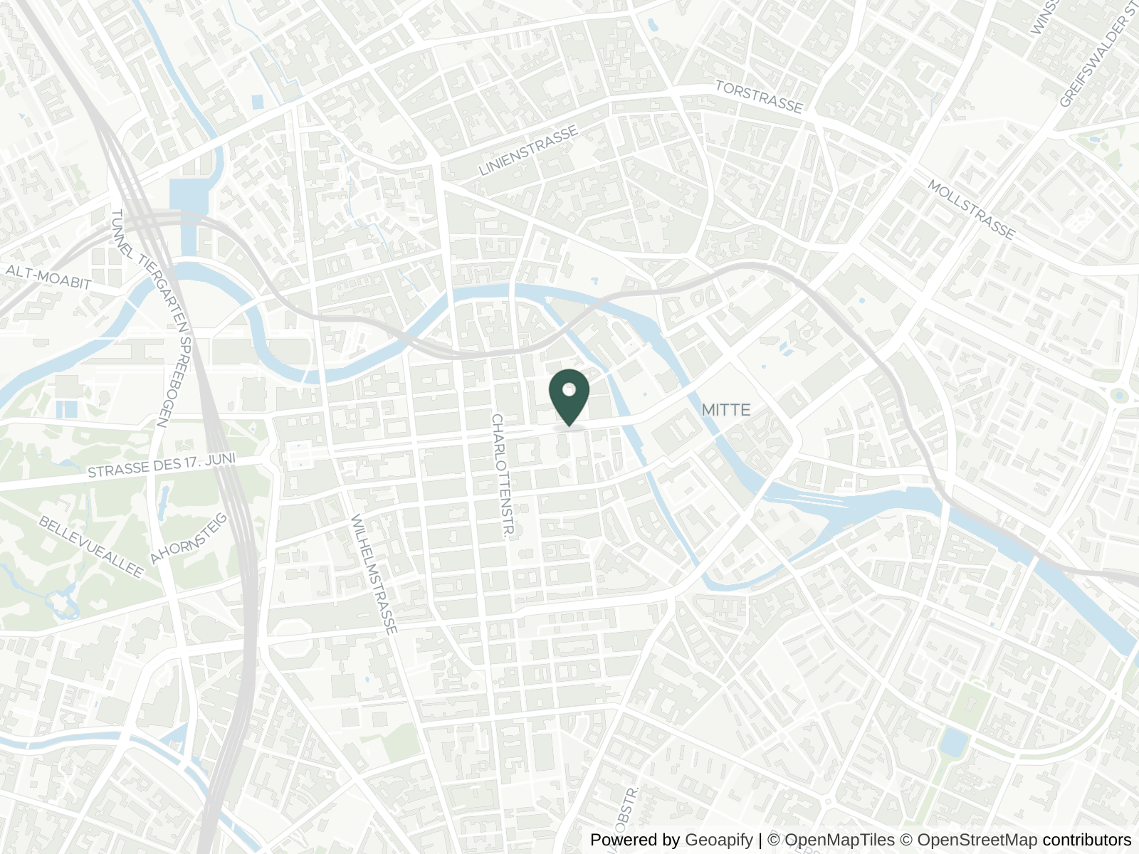 Map of Berlin