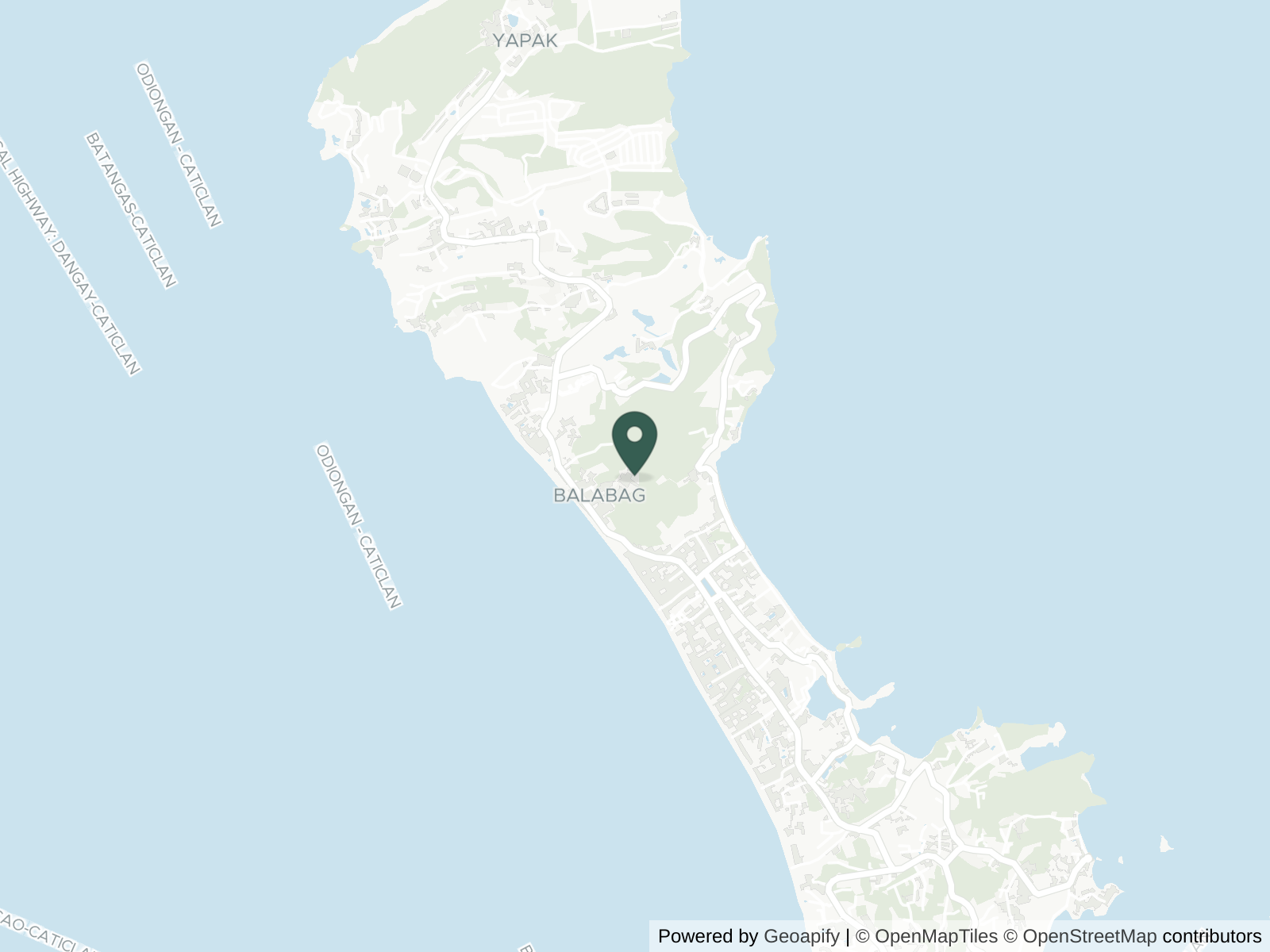 Map of Boracay
