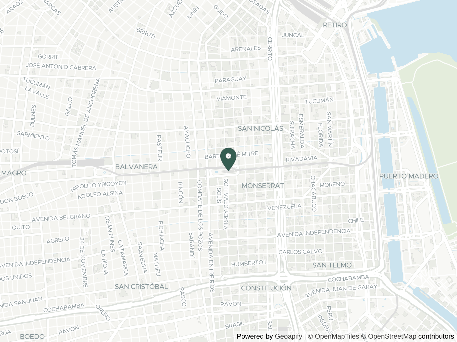 Map of Buenos Aires