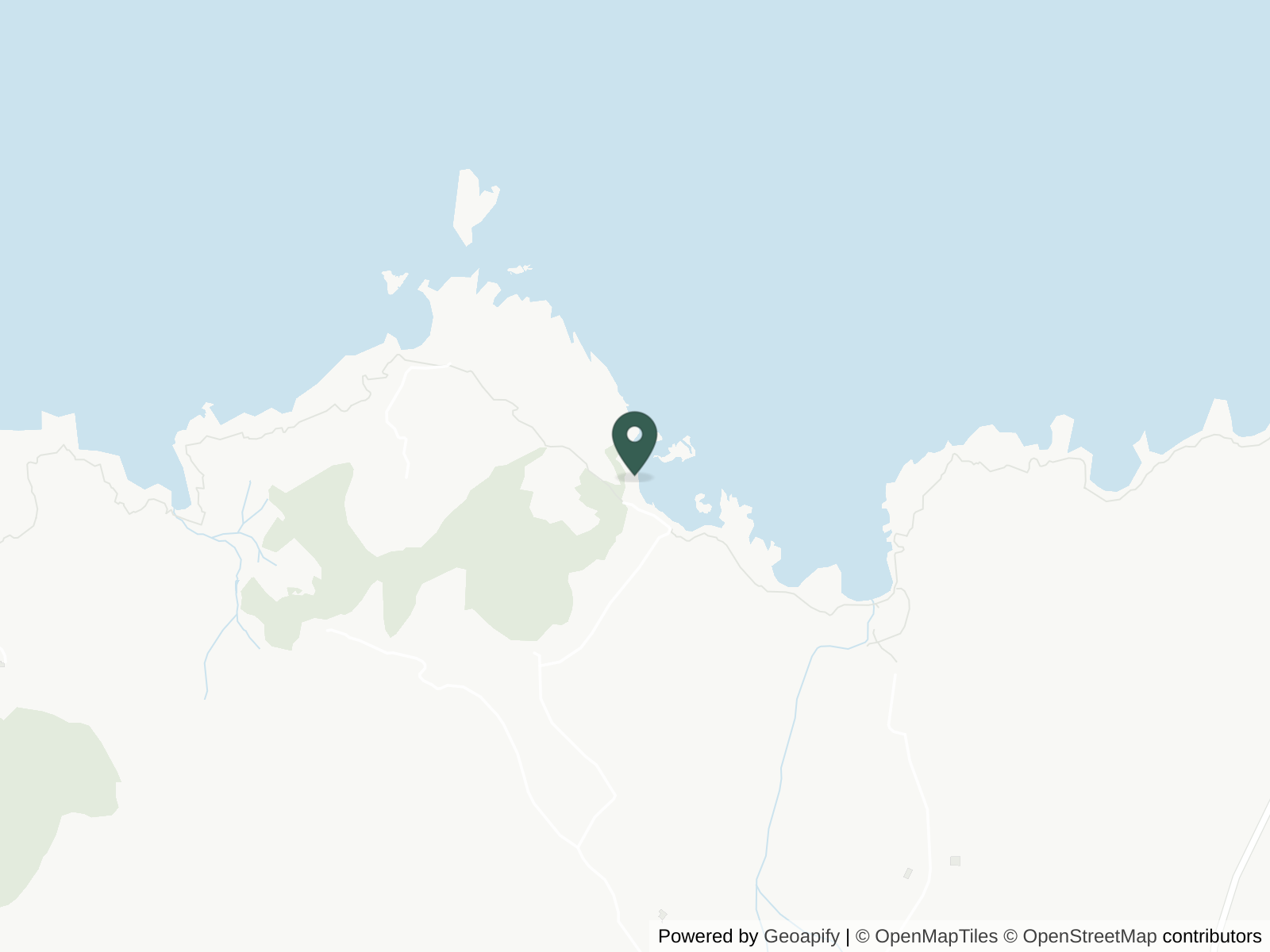 Map of Cala Pregonda