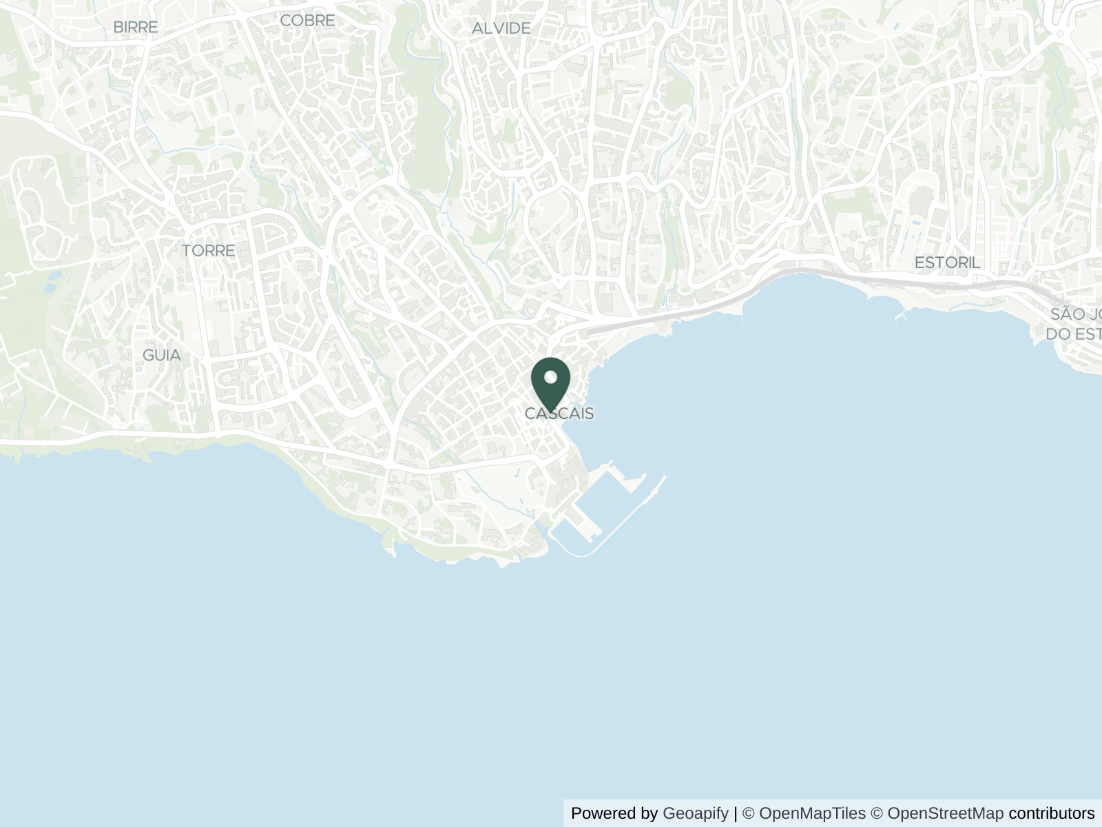Map of Cascais