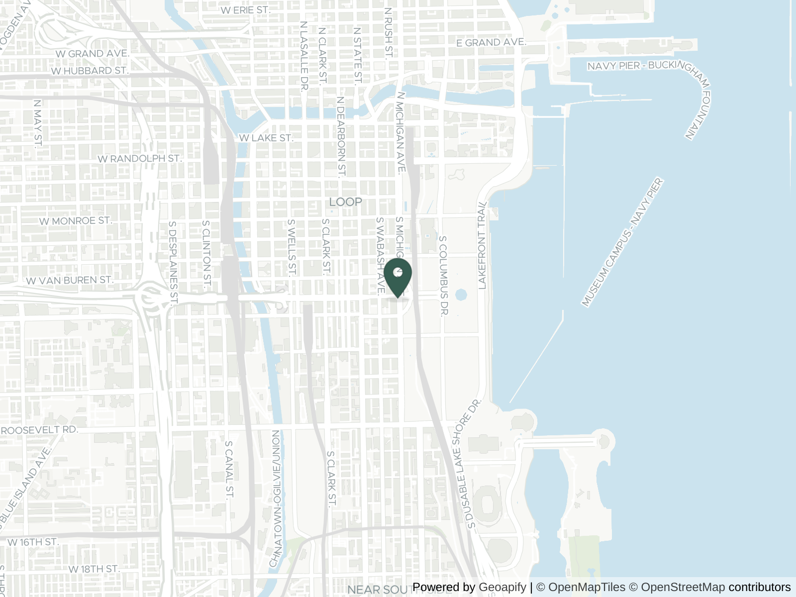 Map of Chicago