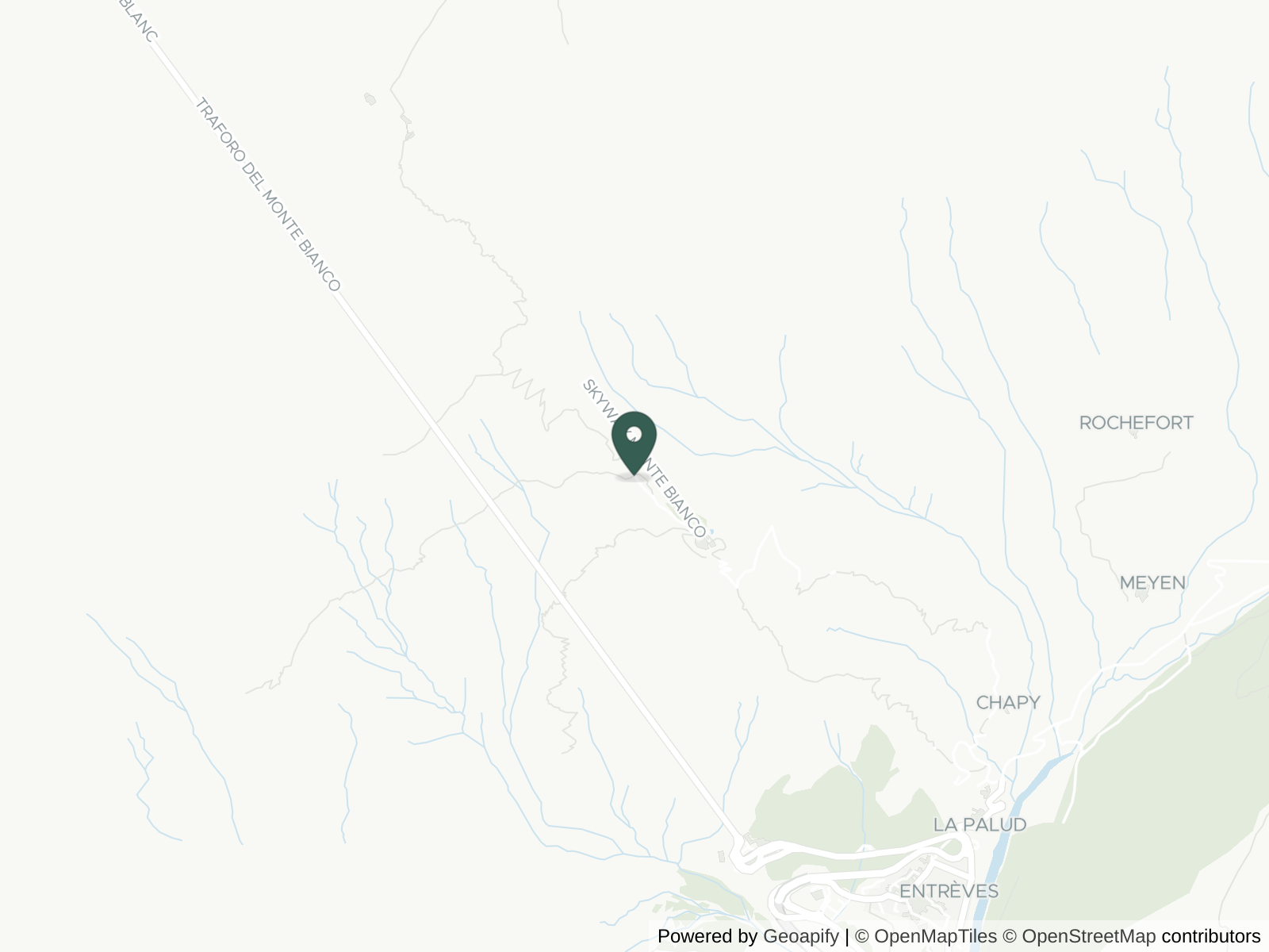 Map of Courmayeur
