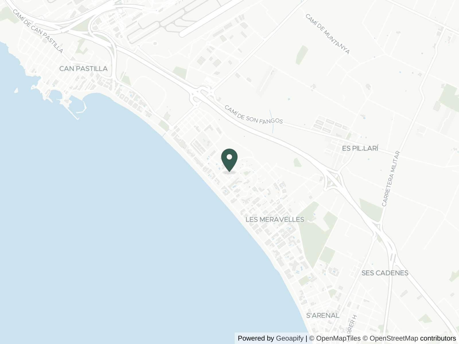 Map of Deià