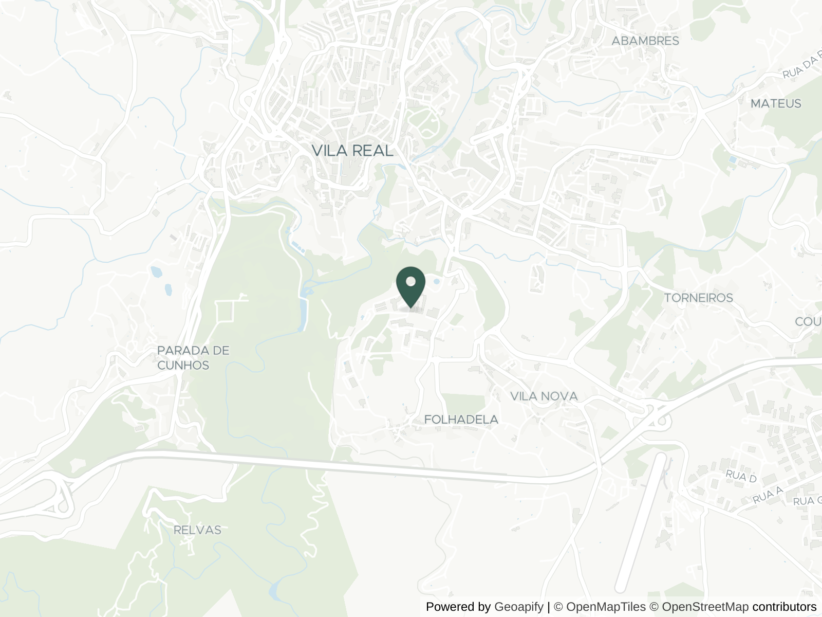 Map of Douro Valley