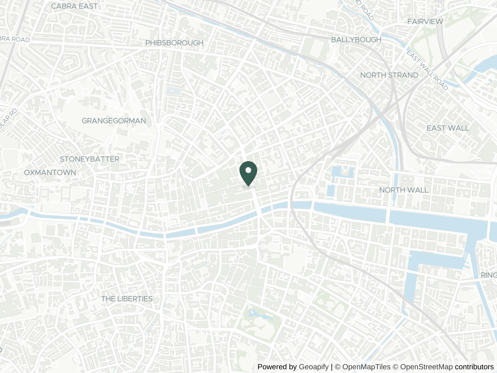 Map of Dublin