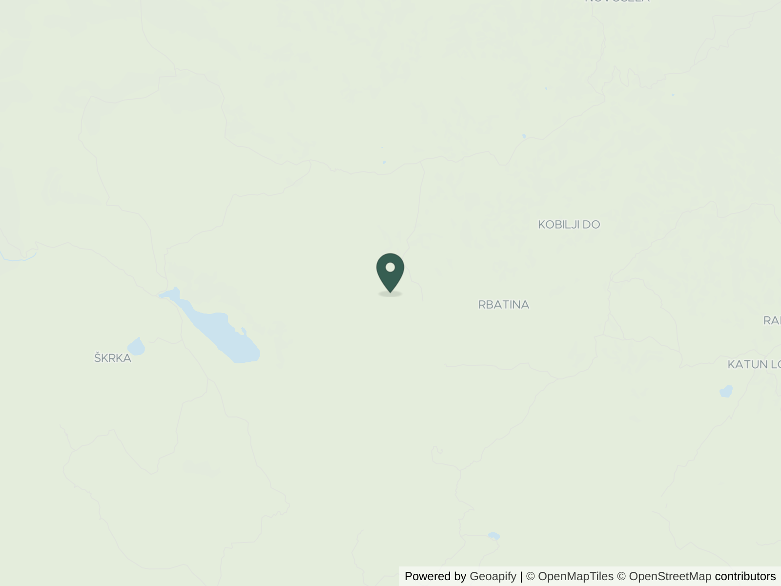 Map of Durmitor National Park