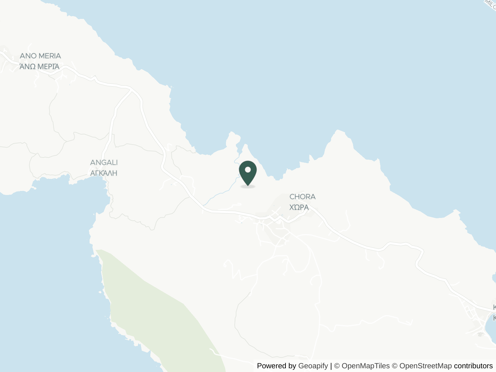 Map of Folegandros