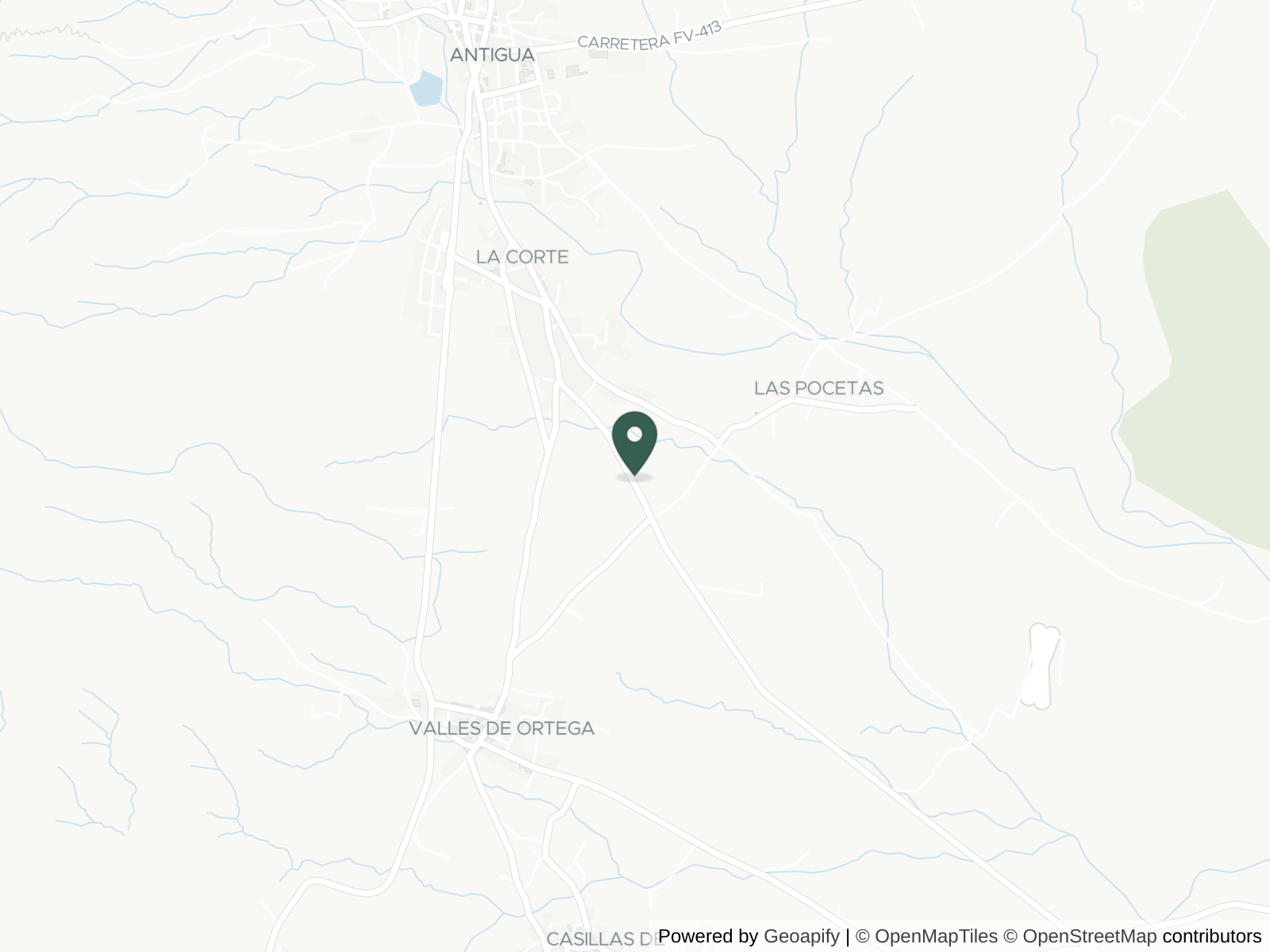 Map of Fuerteventura