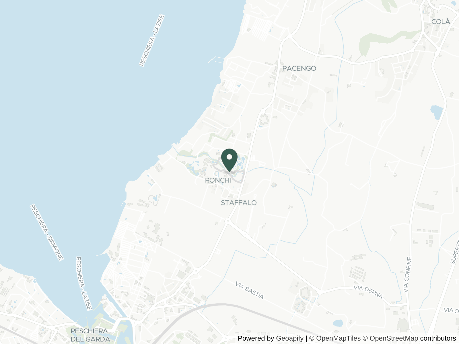 Map of Gardaland