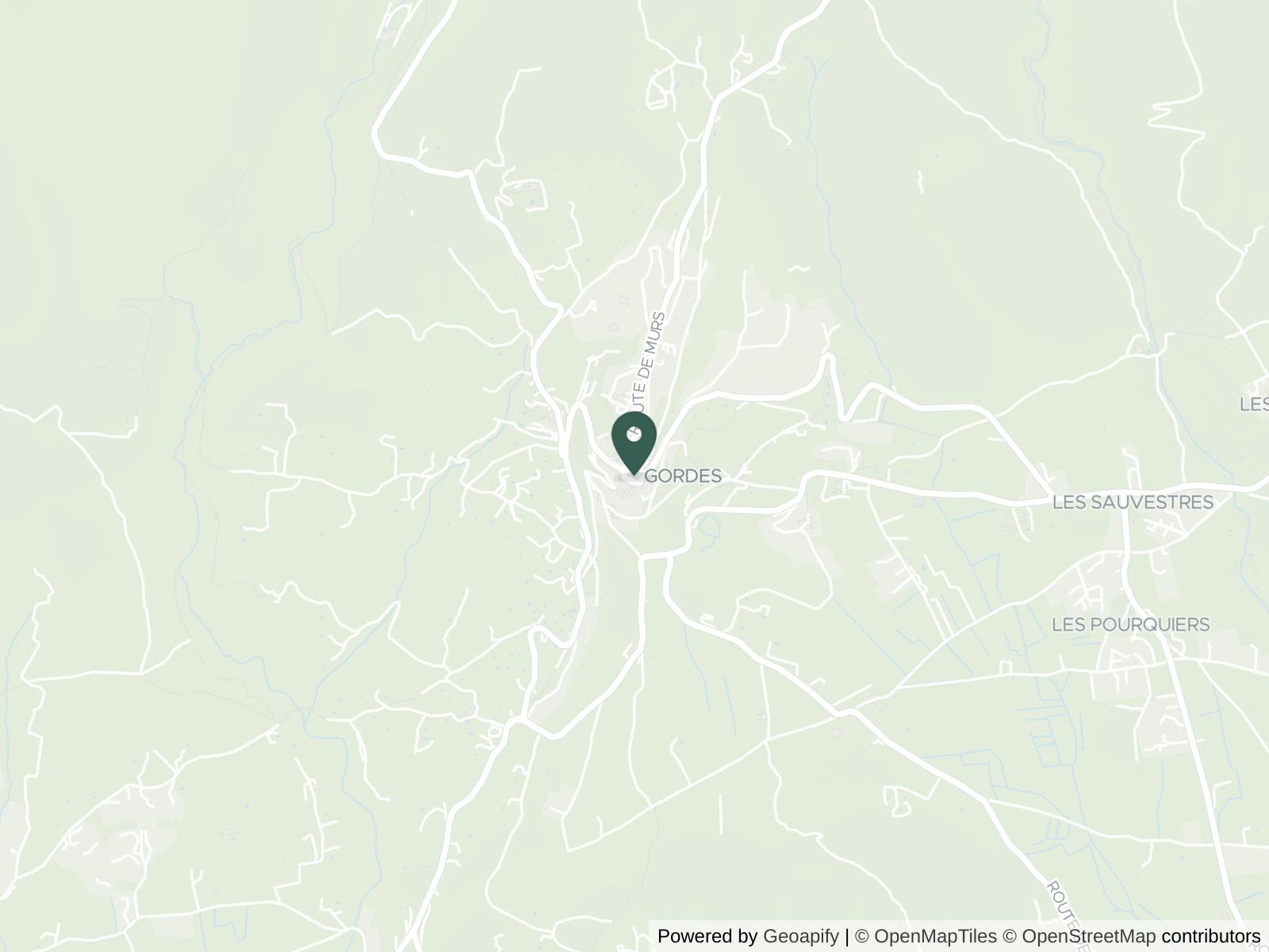 Map of Gordes