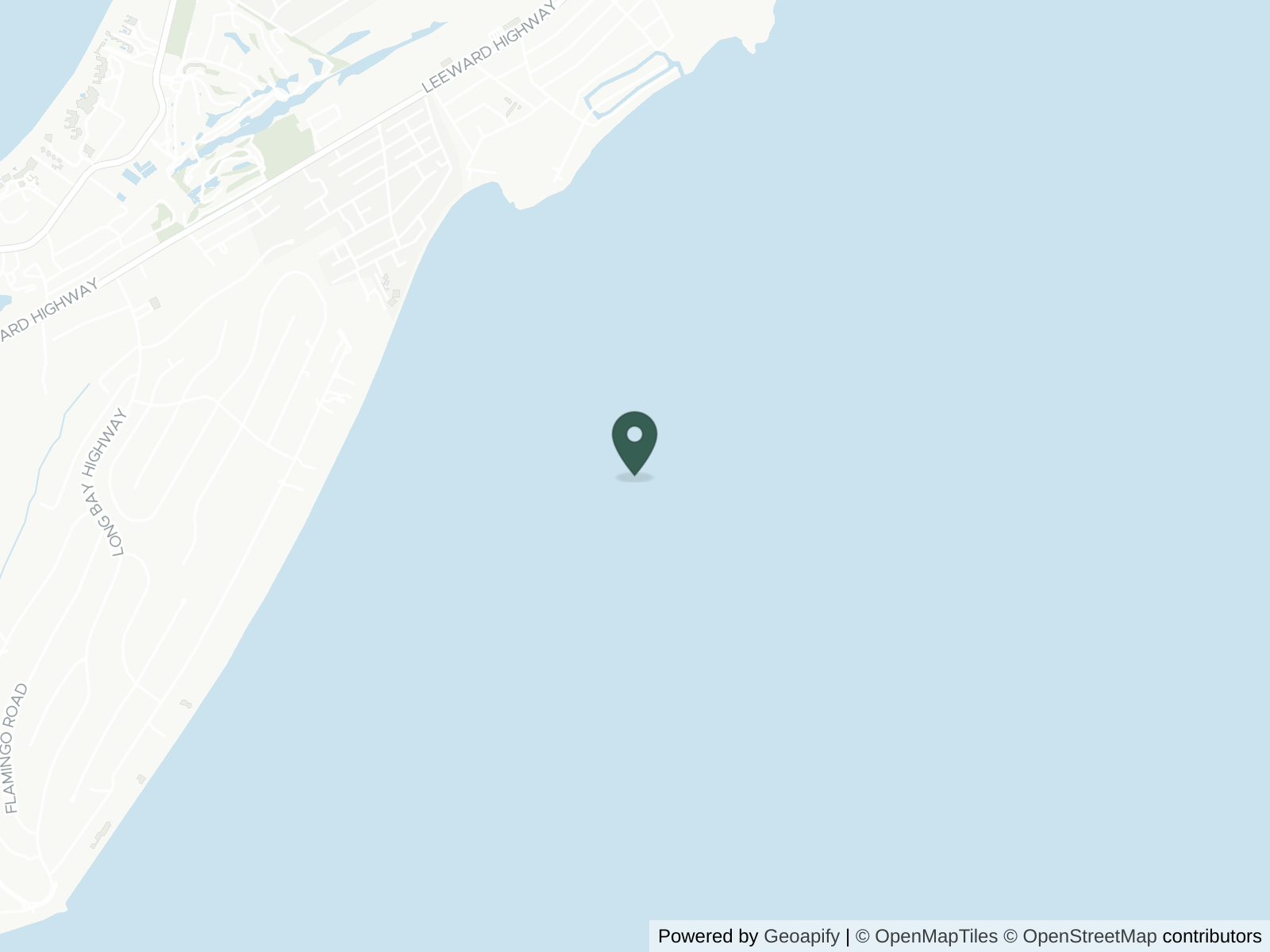Map of Grace Bay