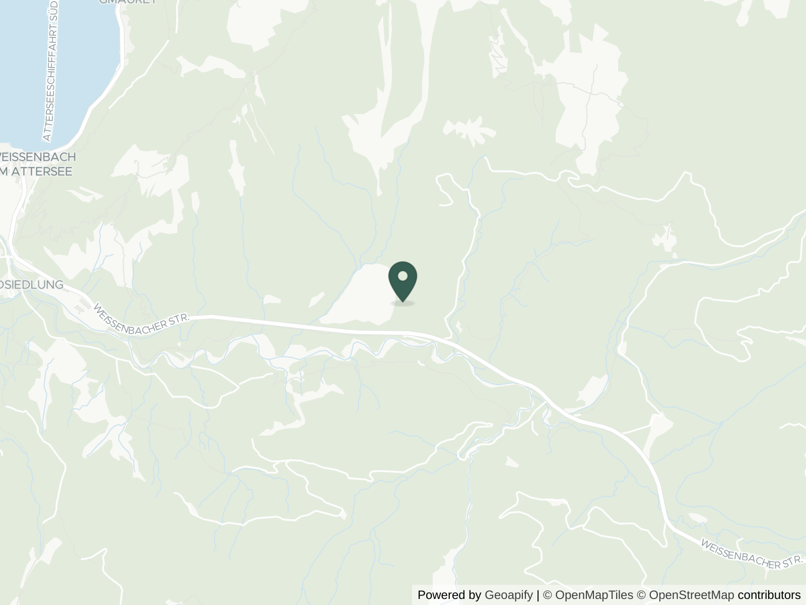 Map of Hallstatt and the Salzkammergut