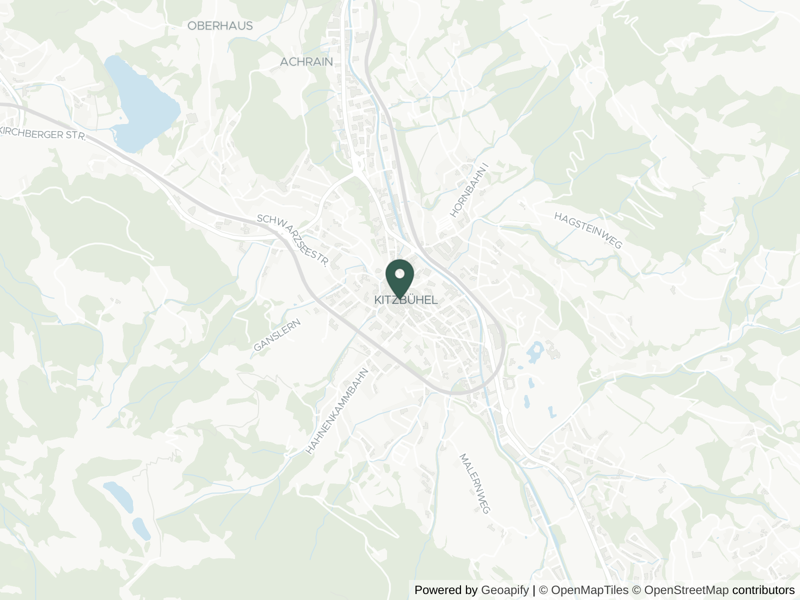 Map of Kitzbühel