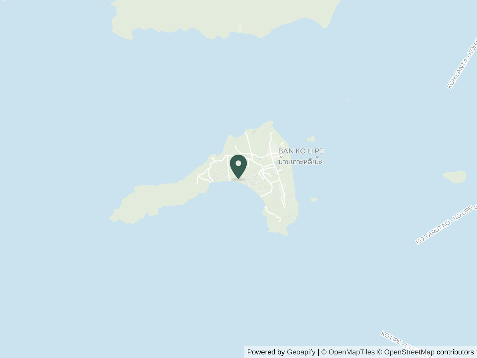 Map of Koh Lipe