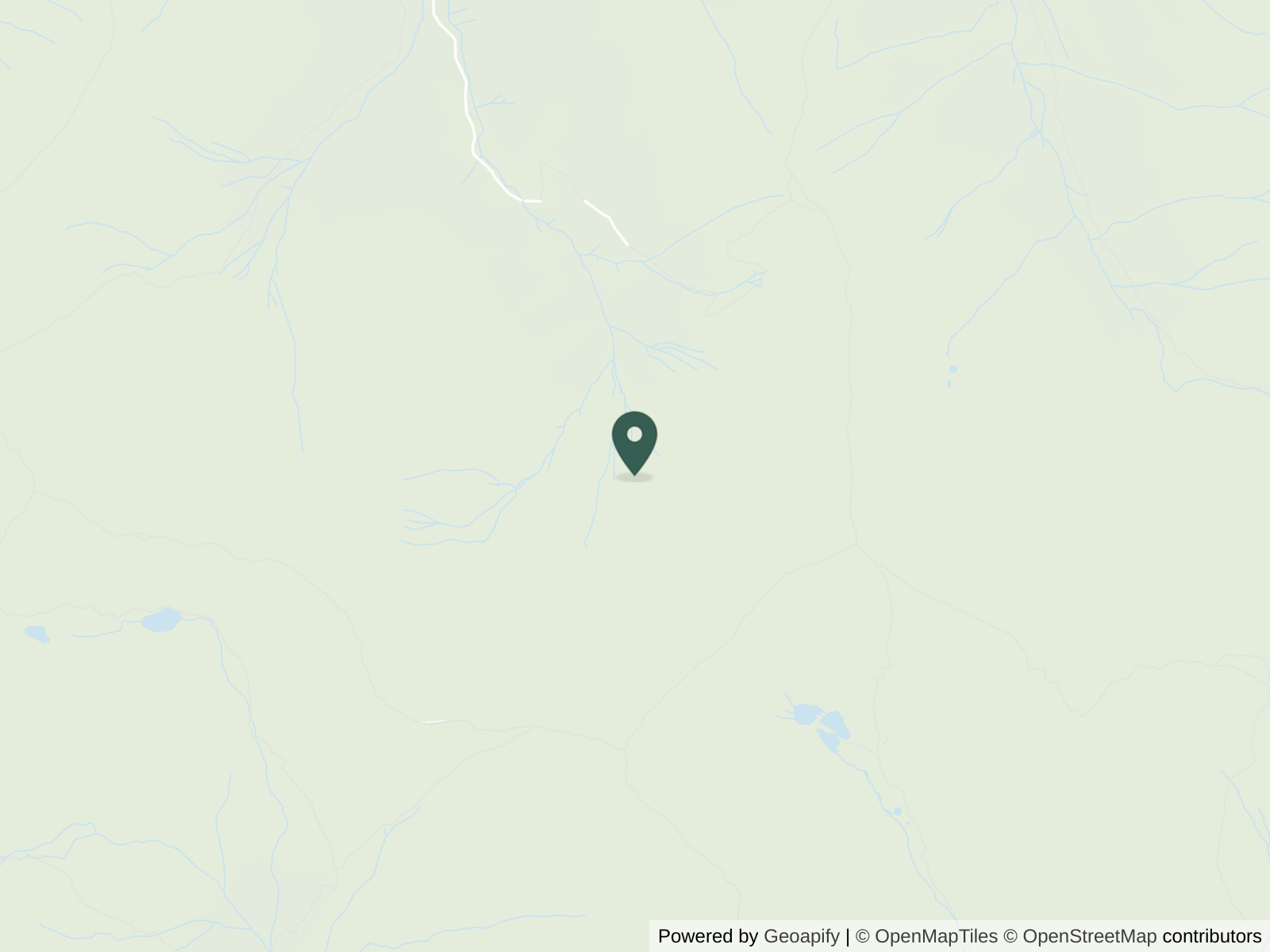 Map of Morskie Oko