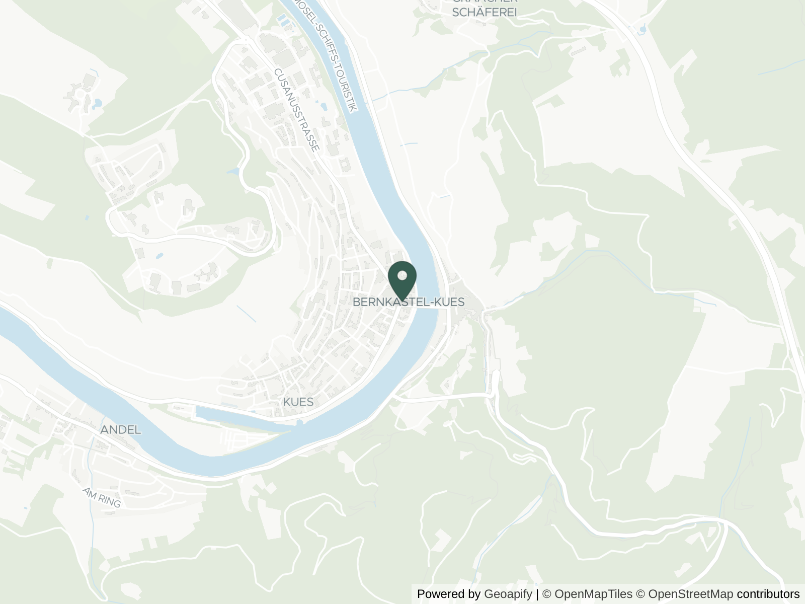 Map of Mosel Valley