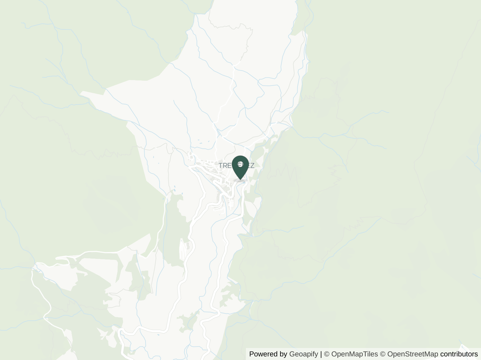 Map of Mulhacén
