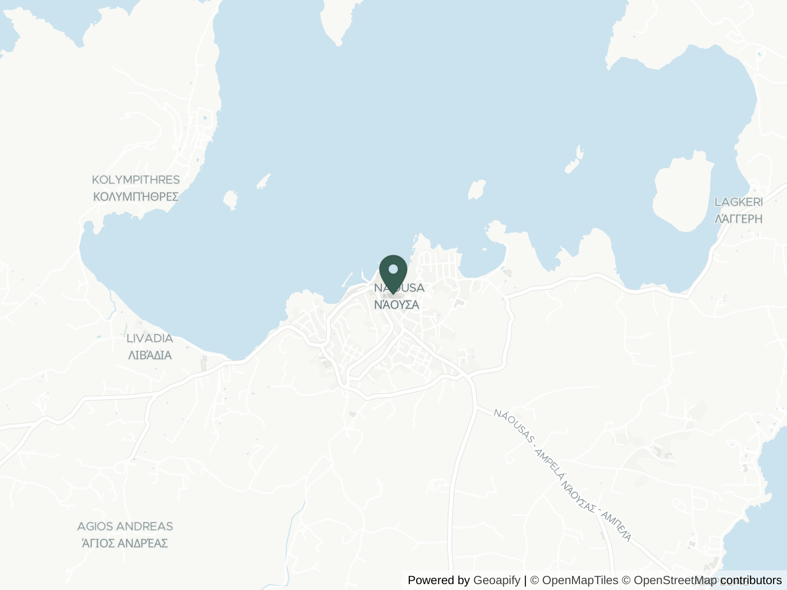 Map of Naousa
