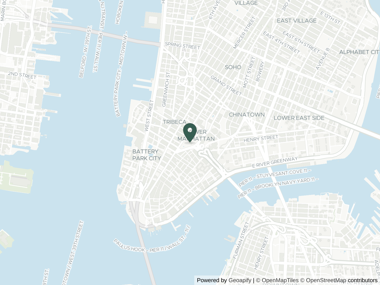 Map of New York City