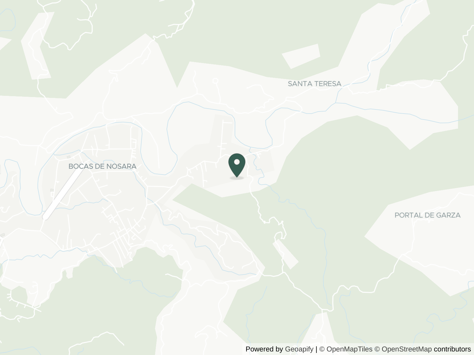Map of Nosara