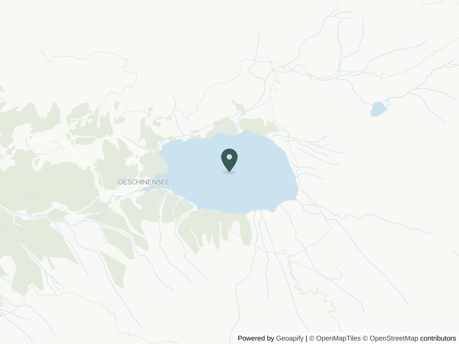 Map of Oeschinensee