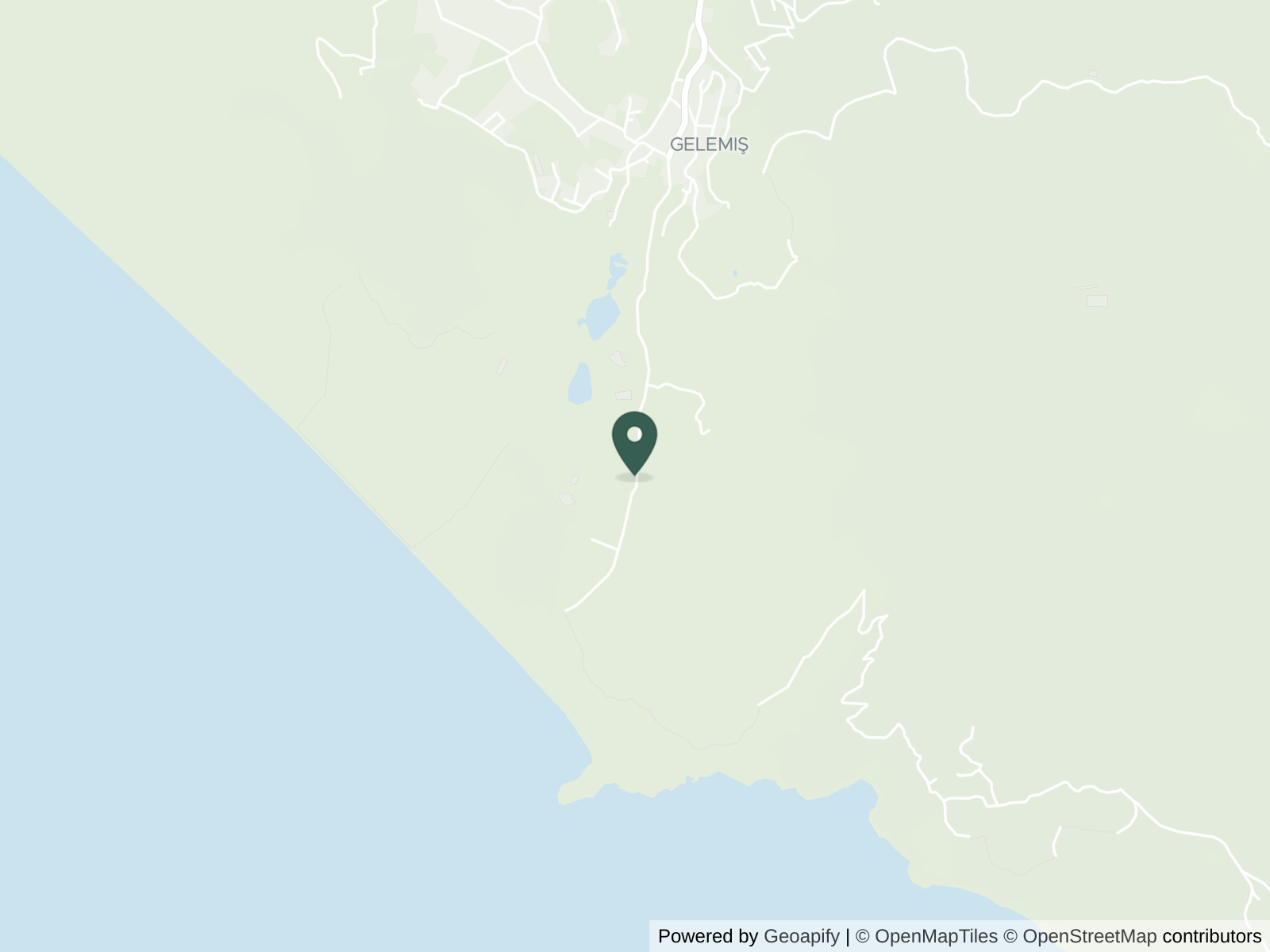 Map of Patara