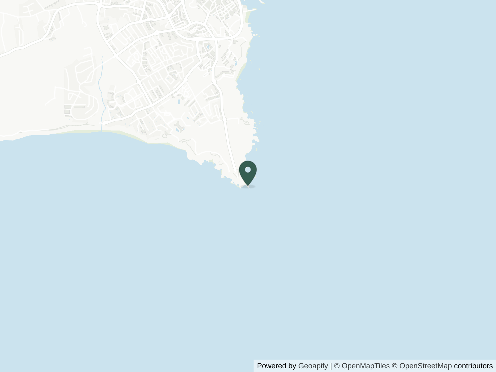 Map of Ponta da Piedade