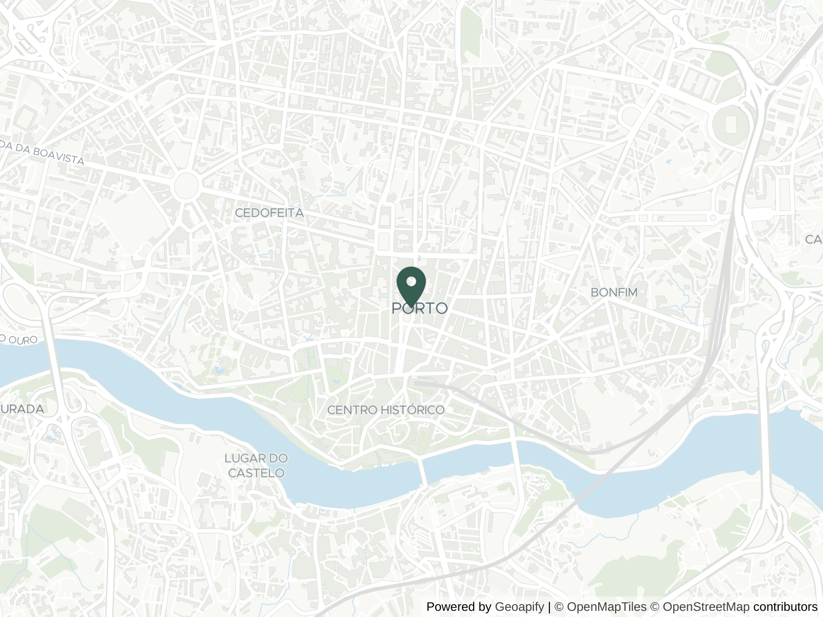 Map of Porto
