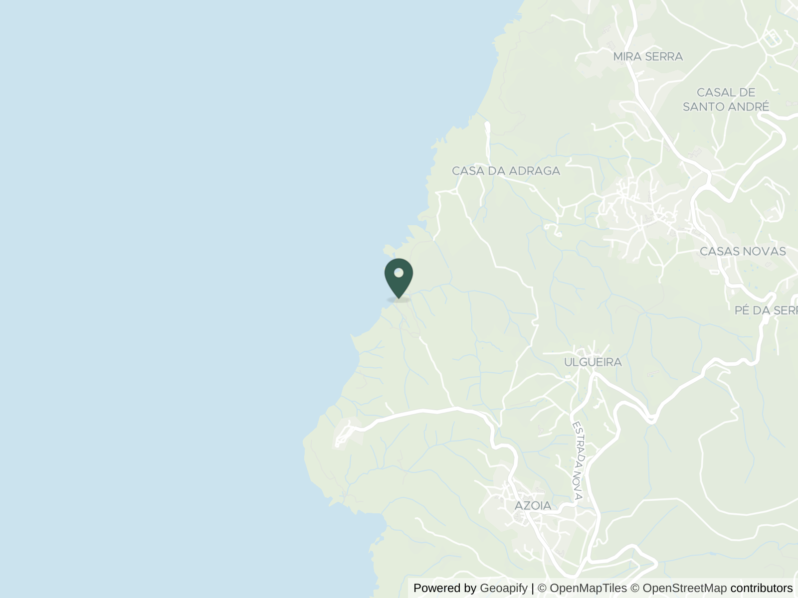 Map of Praia da Ursa