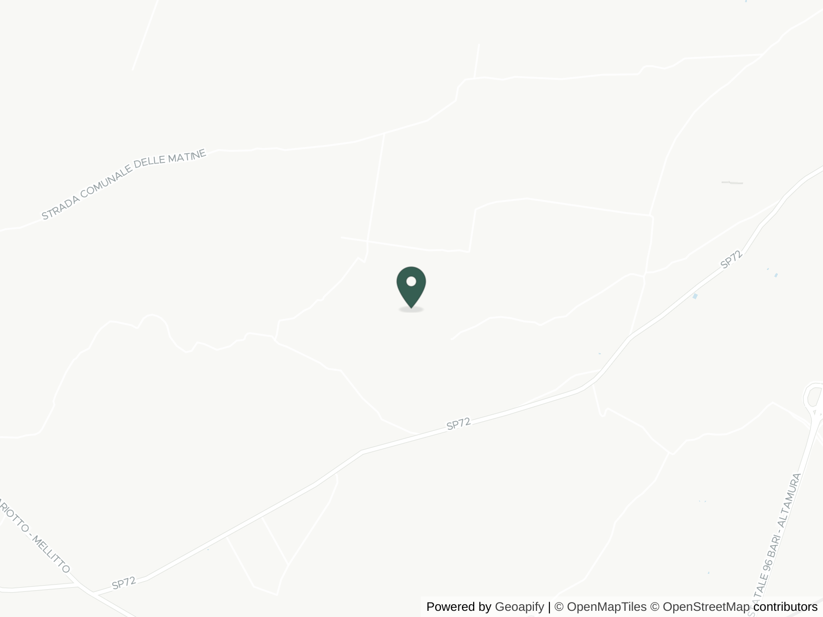 Map of Puglia