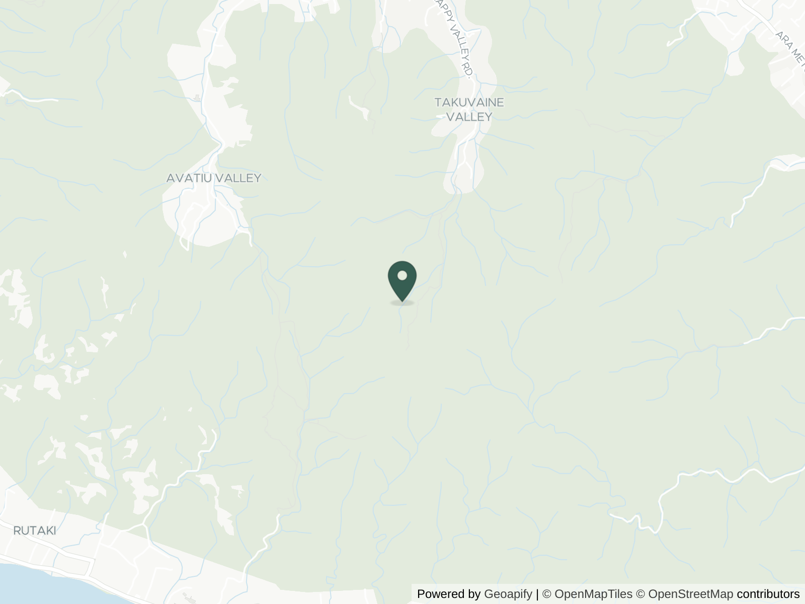 Map of Rarotonga