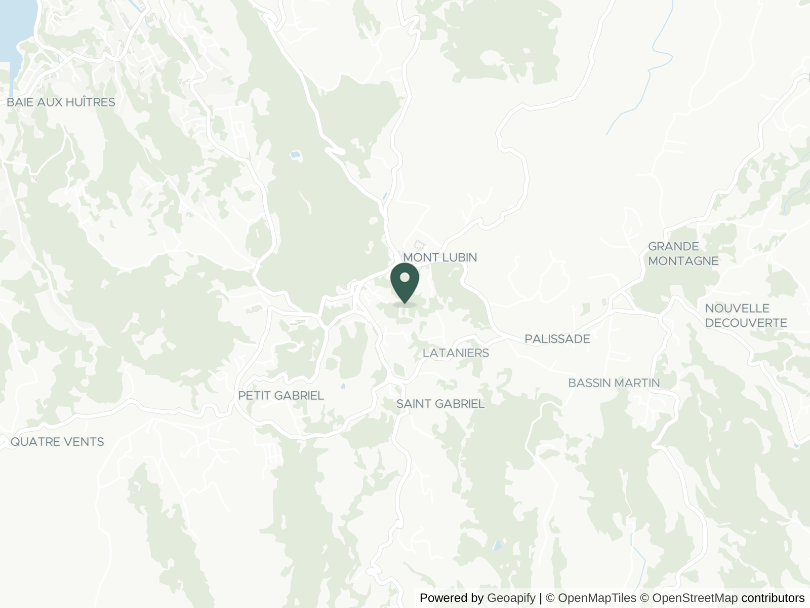 Map of Rodrigues