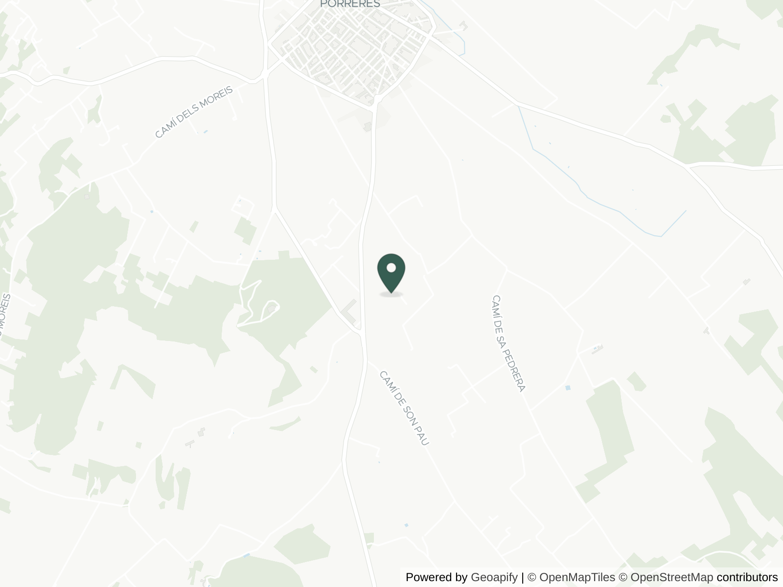 Map of Sa Coma