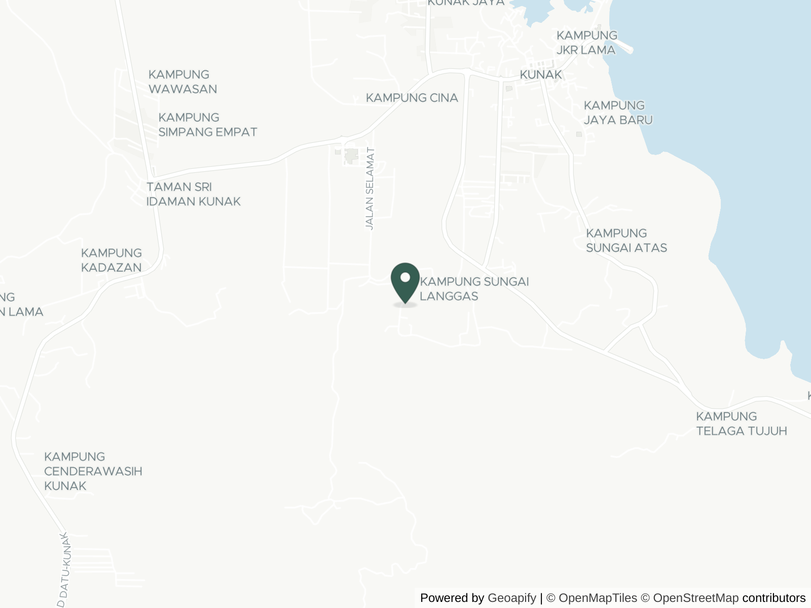 Map of Sabah
