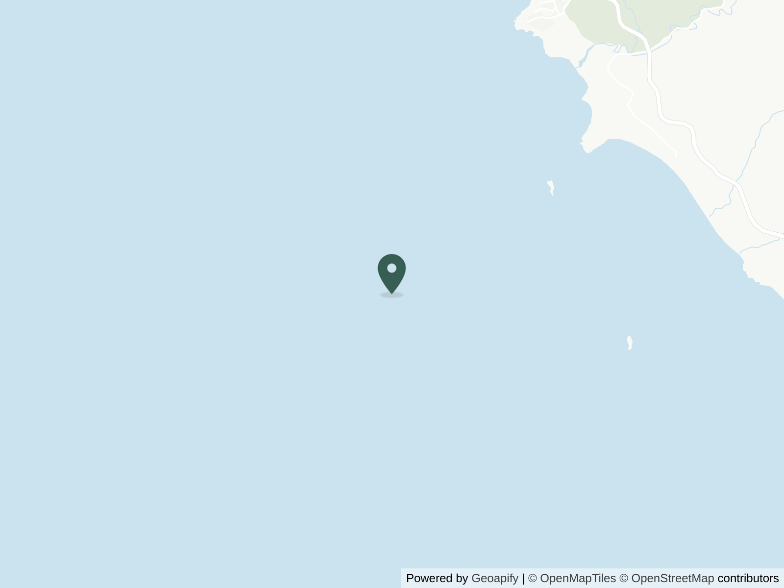 Map of San Juan del Sur