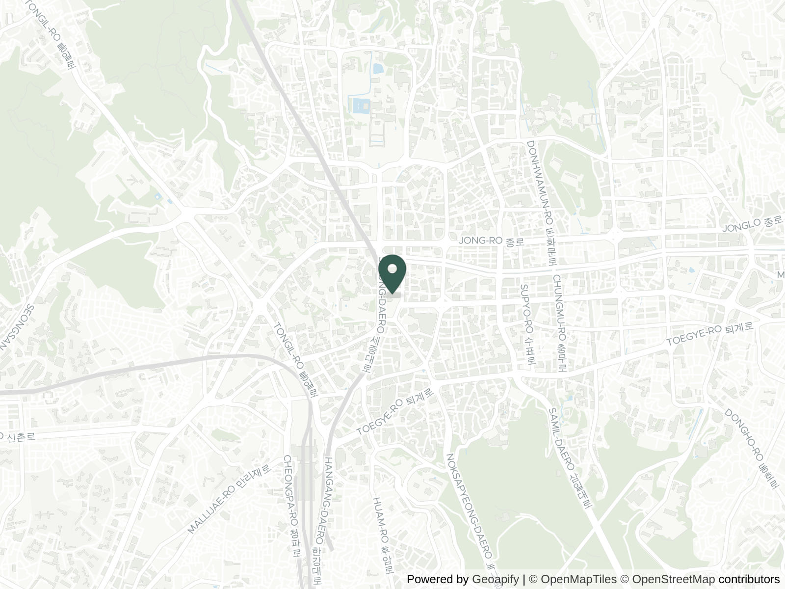 Map of Seoul