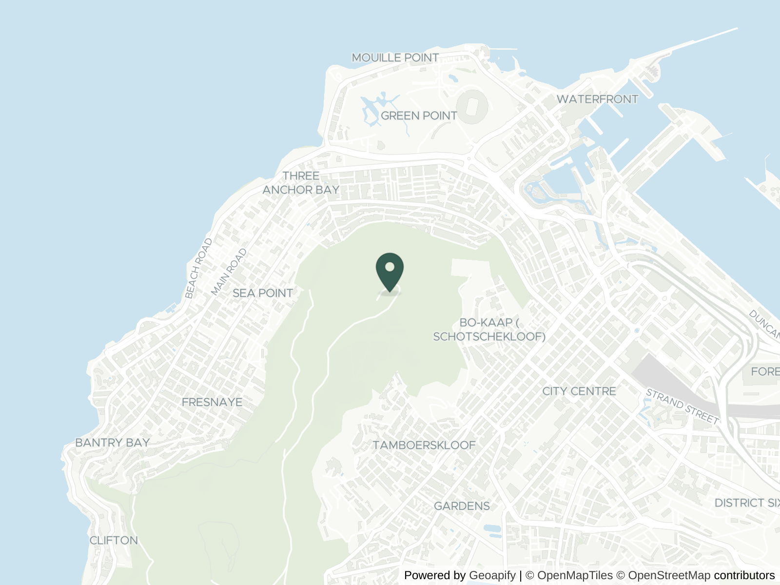 Map of Signal Hill