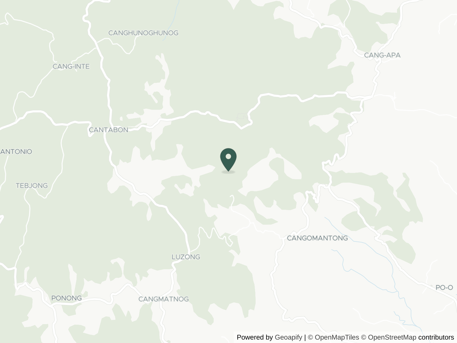 Map of Siquijor