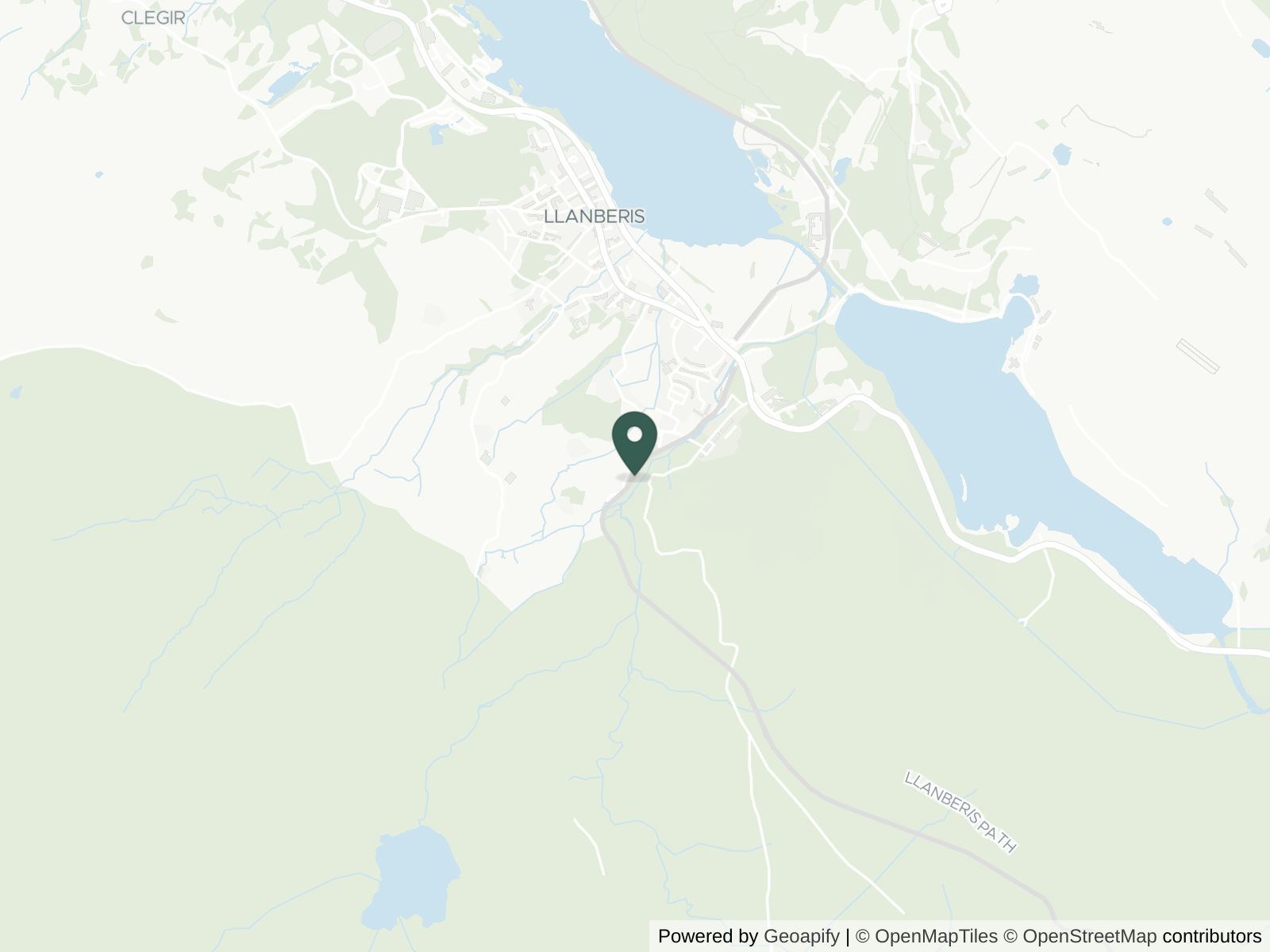 Map of Snowdon Mountain Railway