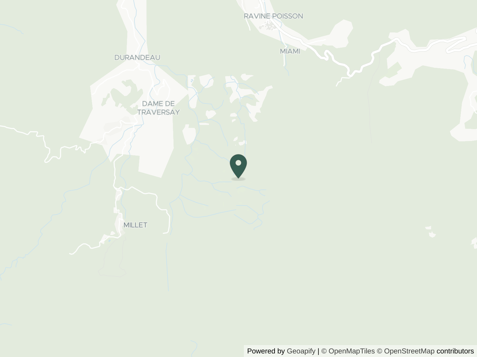 Map of St Lucia