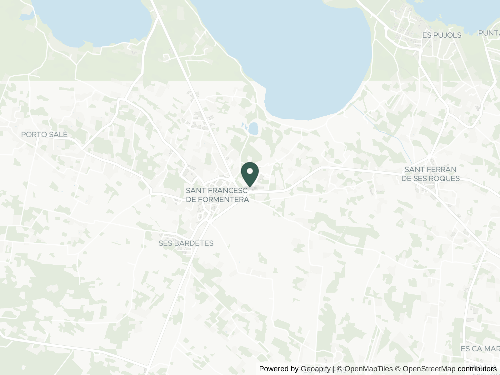 Map of The Balearics: Mallorca