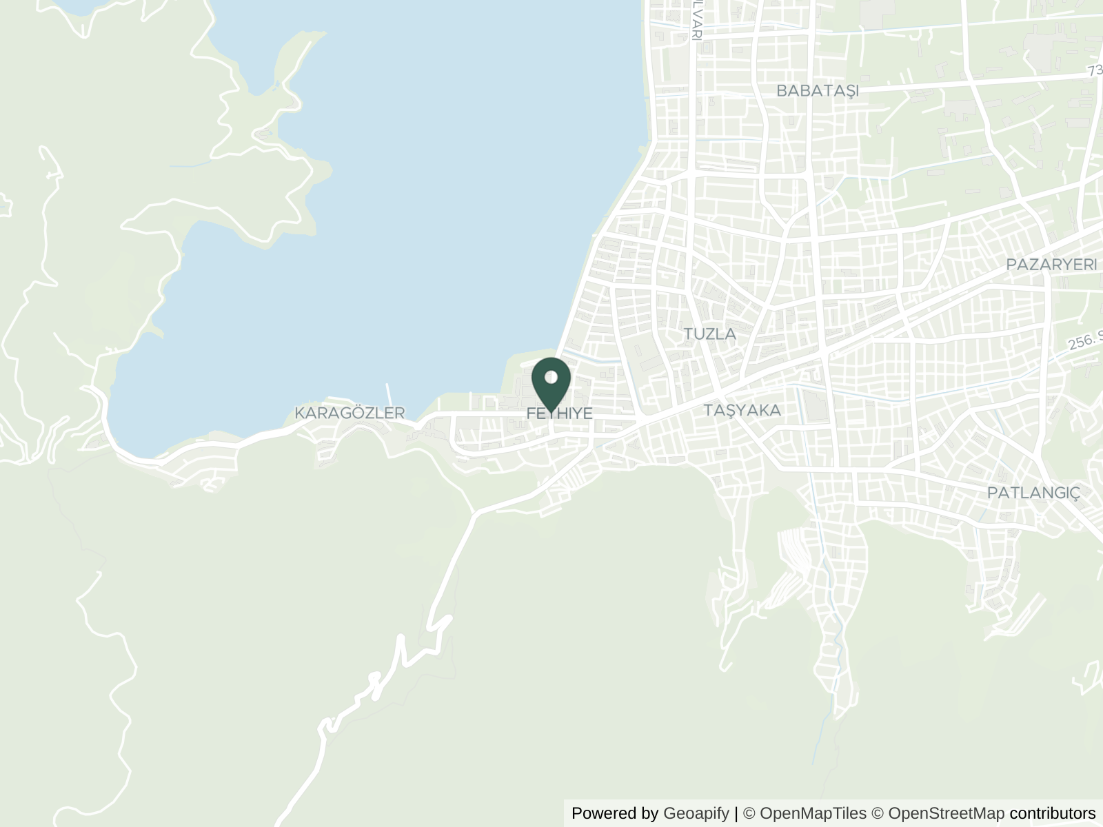 Map of The Turquoise Coast