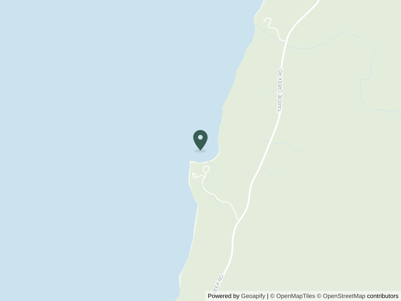 Map of Turquoise Bay